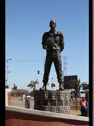 Solomon mahlangu square, with its imposing bronze statue mounted on a large pedestal in the center of a circular cobblestone area, continues to be in ruins. Prayer For Solomon Mahlangu Rekord East