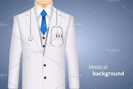 Lab White Coat Medical Background White Lab Coat Lab Coat Doctor White Coat
