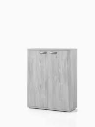 Meuble Bas Porte Coulissante Merveilleux Meuble Bas De Rangement Gris Et Blanc Pour Bureau 2 Portes Jupi Homewareshop