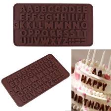 26 Alphabet Heart Silicone Chocolate Mold Diy Fondant Cake Decor Jelly Mould Kitchen Baking Tool Chocolate Molds Diy Silicone Chocolate Molds Diy Fondant Cake