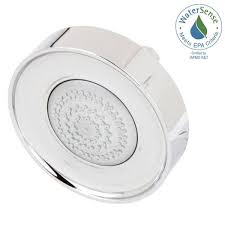 Kohler Purist 3 Spray 5 5 In Single Wall Mount Low Flow Fixed Shower Head In Polished Chrome K 997 Cp The Home Depot