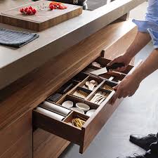 Adjustable height kitchen islands are an interesting idea in the world of kitchen design. K7 The Height Adjustable Kitchen Island Team 7