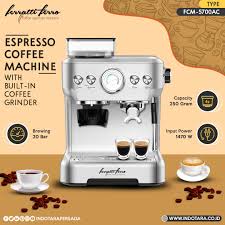 Mesin baru, mesin kopi, mesin minuman. Mesin Kopi Espresso Fcm 5700ac Mesin Espresso