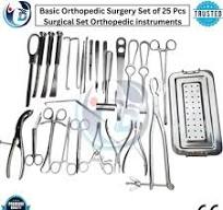 Basic Orthopedic Surgery - 25 Pcs Set Surgical Set ...
