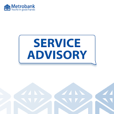 A metro agent will reach out to you through your preferred method of contact within 24 hours. Metrobank Advisory For Smoother And Safer Transactions Metrobank Online And The Metrobank Mobile App Will Undergo System Maintenance From March 11 8 00 Am To March 12 12 00 Mn During This Time