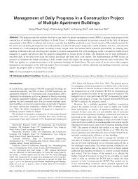 We have our hy in ira accounts. Pdf Management Of Daily Progress In A Construction Project Of Multiple Apartment Buildings