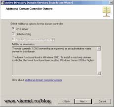 Creating An Additional Domain Controller In An Existing Domain Adrian Costea S Blog