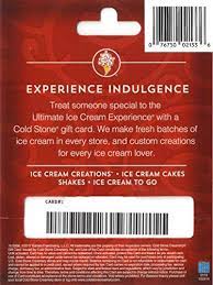 You can check your cold stone creamery gift card balance easily by using any of the following options listed. Amazon Com Cold Stone Creamery Gift Card 25 Gift Cards
