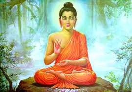 He saw an aesthetic hindu monk Buddha Siddhartha Gautama Yogagen