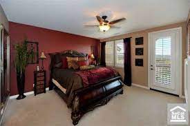 If you're going for a solid red wall, it will look best if the pop of color shows from behind artwork, mirrors and other features; Pin On Accent