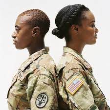 These Black Women In The Military Are Using Their Natural Hair To Make A Powerful Statement Military Hair Natural Hair Styles Military Haircut