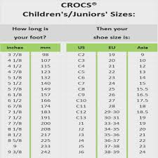 56 Competent Crocs Men Size Chart