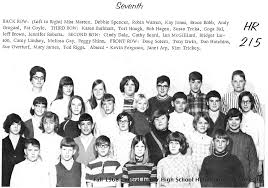 1968-1969 Central Junior High 7th grade HR 215 approx Octo…