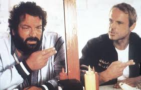 Maybe you would like to learn more about one of these? Terence Hill And Bud Spencer In The Movie Crime Busters Photographic Print For Sale