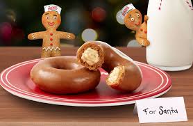 Krispy kreme has specialized in the production of donuts. Breaking News Krispy Kreme Confirms Gingerbread Doughnuts Are Santa S New Sweet Treat Of Choice Business Wire
