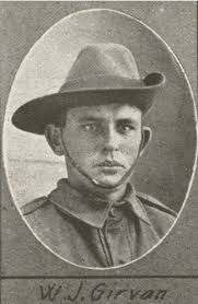 Cpl William John Girvan (1893-1918)