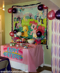 I love the darling pastel color scheme with added bright colors that pop! My Little Pony Party Ideas