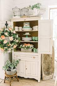 Cheerful Spring Farmhouse Dining Room Farmhouse Dining Room Table Romantic Home Decor Spring Home Decor
