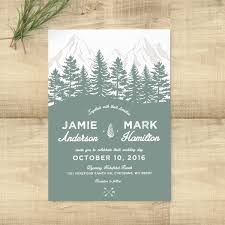 When you blend extraordinary templates with unbeatable print and paper quality you finish up with a photo invitation that you are going to love. Forest Rustic Woodland Wedding Invitation Suite Pixie