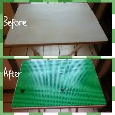 I Used A Wooden Tv Tray To Make A Portable Lego Table Pretty Excited About How It Turned Out Wooden Tv Trays Tv Trays Lego Table