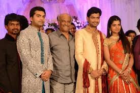 Rajinikanth At Simbu Sister Marriage Reception Veethi Marriage Reception Marriage Photos Sister Wedding