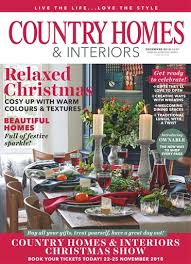 Celebrate living in and loving today's modern country home with decorating inspiration from beautiful country interiors, original buys handcrafted with love, seasonal food and lifestyle ideas. Country Homes Interiors Magazine December 2018 Subscriptions Pocketmags