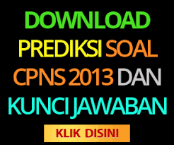Babahe Saleho Soal Cpns 2013 Beserta Kunci Jawaban Terbaru