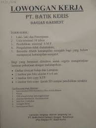 Loker terbaru 2020 lulusan smp sma/smk semua jurusan (penempatan jabotabek). Lowongan Kerja Terbaru Ijazah Smp Dunia Belajar