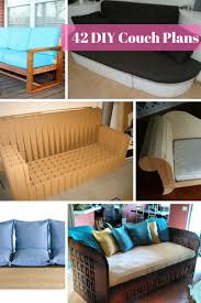 This beautiful and chic pink sofa is actually made out of recycled wood pallets! 42 Diy Sofa Plans Free Instructions Mymydiy Inspiring Diy Projects