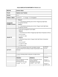 Kertas peperiksaan ini adalah matematik untuk murid darjah 2 mengikut kurikulum standard sekolah rendah (kssr). Kelas Bercantum Matematik Tahun 2 3