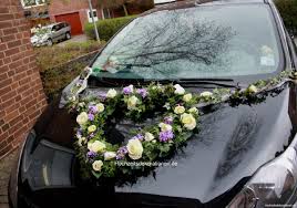 Autoherz Wuschig Verschiedene Bluten Hochzeitsautos Auto Dekoration Hochzeit