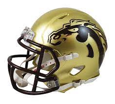 Western Michigan Broncos Alternate Riddell Mini Speed Helmet By Riddell Game Day Treasures Football Helmets Helmet Football