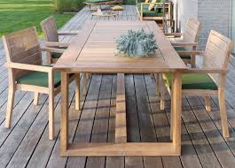 Teak is considered to be the best wood to use for outdoor furniture. Manutti Siena Teak Garden Table Modern Garden Furniture