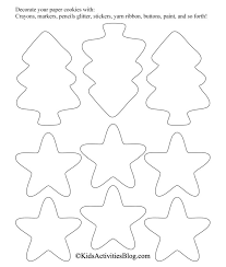 This coloring page provides a great alternative! Cute Christmas Printables Cookie Decorating Set Kids Activities Blog