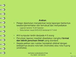 Contoh laporan pkl (sama untuk prakerin atau magang). Skp2204 Hubungan Etnik Pjj Sem Ppt Download