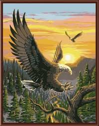 Tahmini Teslimat Zamani Tuval Resimleri Tuval Sanati Kel Kartal