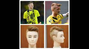 Marco reus, since his first appearance with borussia monchengladbach, not just his ability on the pitch is interesting to observe, but also his hairstyle.move to borussia dortmund, the club he had ever defended at the junior level, the young germany football star looks more mature and his. Marco Reus 2014 Updated Haircut Tutorial Youtube