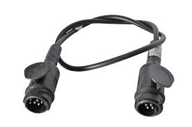Mehr kontakte für mehr komfort. Verlangerungskabel 1 1 Mtr 2 X 13 Poliger Stecker Anhangerteile