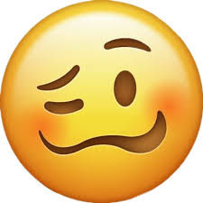 Menggambarkan perasaan tidak senang dengan suatu hal. 32 Gambar Emoji Iphone Sedih