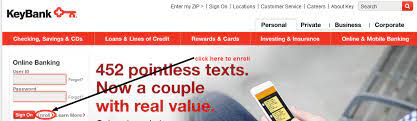 1 review of keybank i am not a member of key bank and i feel horrible for anyone who has to bank here. Key Bank Online Banking Login Cc Bank