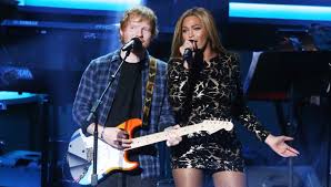Beyonce And Ed Sheeran Meme
