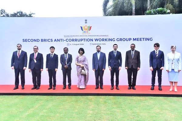 2nd BRICS Anti-Corruption Working Group Meeting begins in Hyderabad – Jan Sansad NEWS