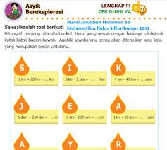 Kunci jawaban buku senang belajar matematika kelas 5 kurikulum 2013 revisi 2018 halaman 106 107 108 109 110 112 113 114 119 120 126 127 128 dunia smk Lengkap Kunci Jawaban Halaman 52 Matematika Kelas 5 Kurikulum 2013 Simple News Kunci Jawaban Lengkap Terbaru