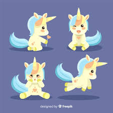 Téléchargez de superbes images de licorne mignonne, kawaii, swag, etc. Vecteurs Licorne Kawaii Gratuits 2 000 Illustrations Format Ai Eps