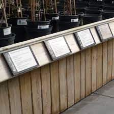 A5 Plastic Slim Frames Are Especially Popular For Garden Centre Signage Since They Fit The Industry Standard Size Of Poster Frame Garden Center Displays Frame