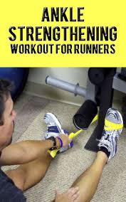 Strong Ankles Are Important For Anyone But Especially Runners This Workout Contains 4 Exercises Designed To Strengthen The Running Workouts Workout Exercise