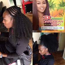 Crochet Braid Type Afro 2 Paquets Braided Hairstyles Hair Styles Marley Hair