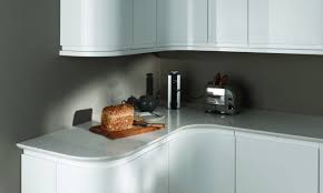 Light grey kitchen with white worktops online timer free. Strata Quartz Worktops Bespoke Fitted Kitchens Wigan Lancashire