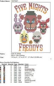 Check spelling or type a new query. Bogo Free Five Nights At Freddy S Video Game Cross Etsy Cross Stitch Designs Cross Stitching Free Cross Stitch