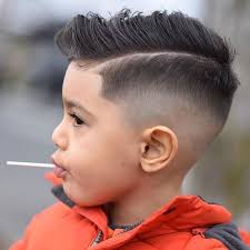 While children's hairstyles were once as simple and easy as gelling hair and combing it. Kids Side Part Fade Haircut Best Kids Haircuts Cool Boys Hairstyles And Cute Modern Haircut Styles Cool Boys Haircuts Boys Fade Haircut Boys Haircut Styles